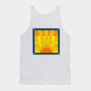 sun burst Tank Top